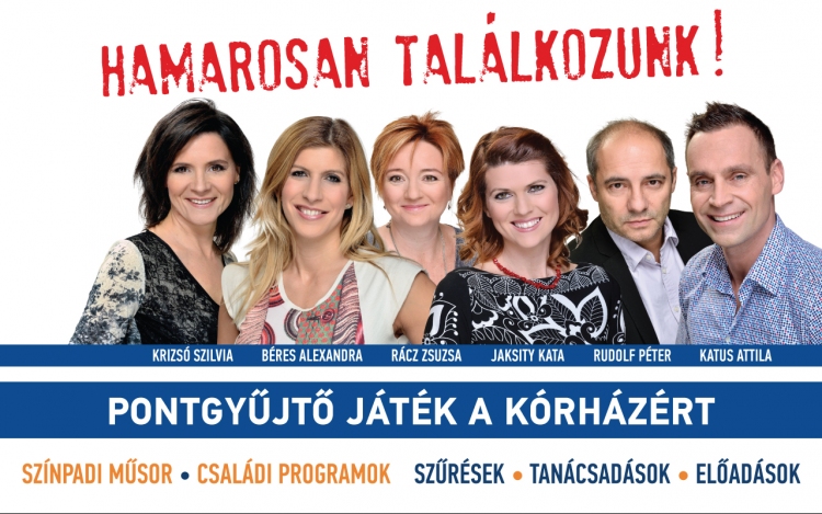 Egészségváros Esztergomban is – ingyenes szűrések hírességekkel