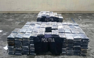 Rekordméretű kábítószerfogás a romániai Konstanca kikötőjében