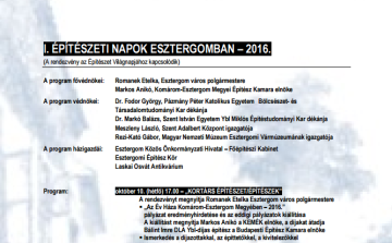 Első Építészeti Napok Esztergomban