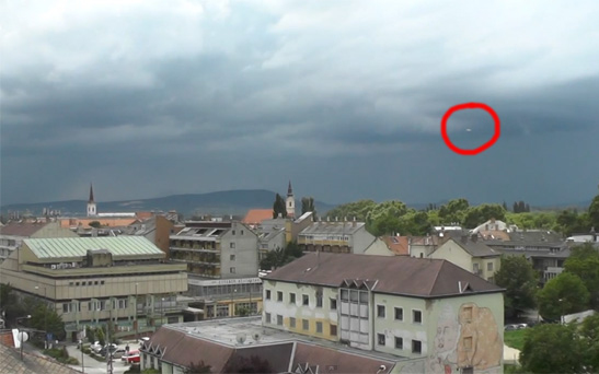 UFO repült el Esztergom felett? – VIDEÓ