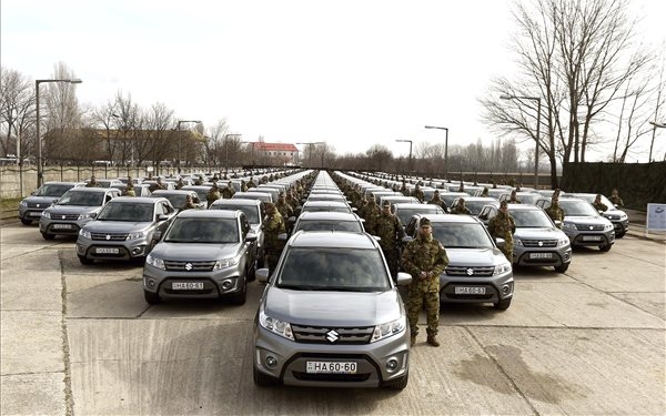 250 esztergomi Suzuki állt hadrendbe a honvédségnél
