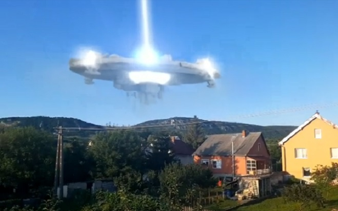 UFO Kesztölc felett – VICCES VIDEÓ