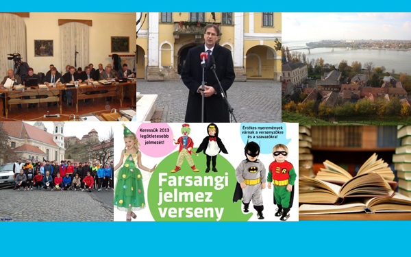 Hitelállomány fele, teherkomp, kilométerrekord, jelmezverseny