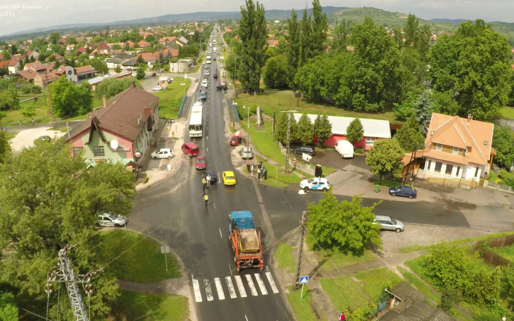 Baleset történt Kertváros és Dorog határán