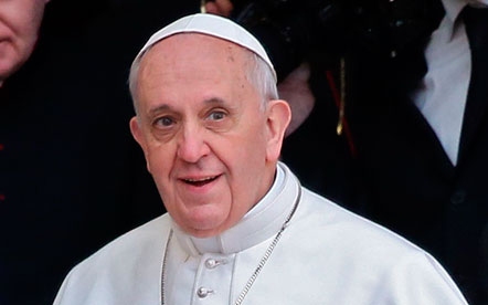 A pénz- és hatalomvágyat ostorozta a pápa a virágvasárnapi szentmisén