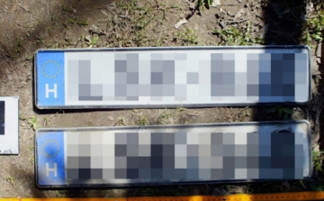 Rendszámmal trükközött egy testvérpár