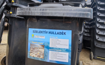 Folytatódik a szelektív kukák kiosztása!