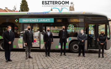 Esztergomba is megérkezett a Zöld Busz Mintaprojekt