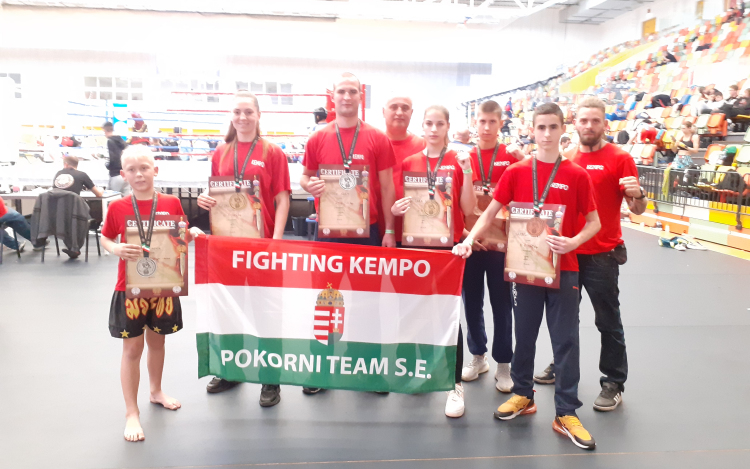 Fighting Kempo Pokorni Team sikerei az ICO Combat Sport Világbajnokságon