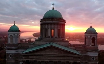 Ilyen szép a Bazilika a levegőből! – VIDEÓ