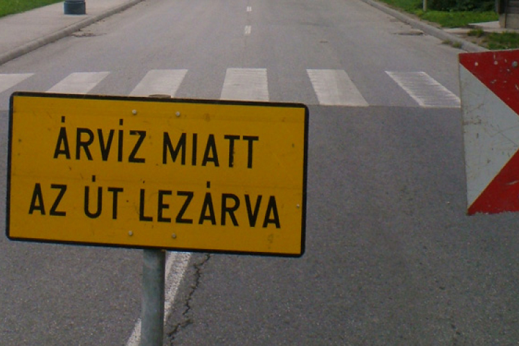 Ismét lezárták a Kertváros felé vezető utat