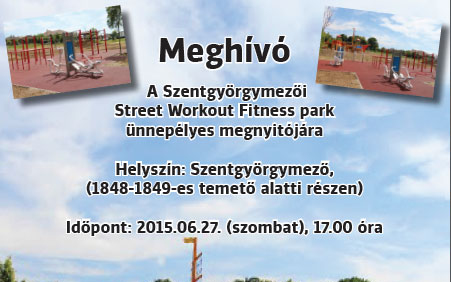 Elkészült az esztergomi Street Workout Fitness Park