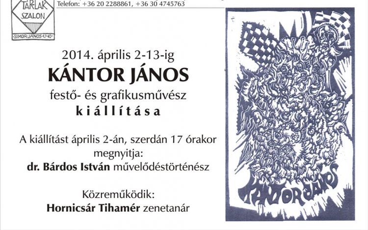 Ismét Kántor János kiállítás nyílik Esztergomban