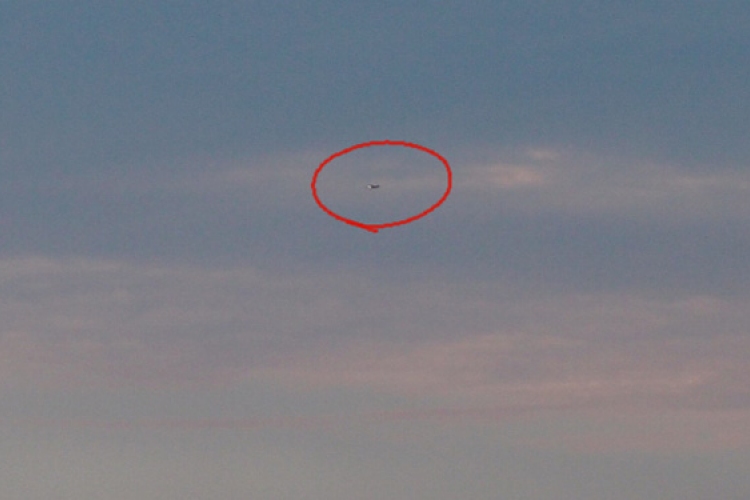 UFO repült Tatabánya fölött?